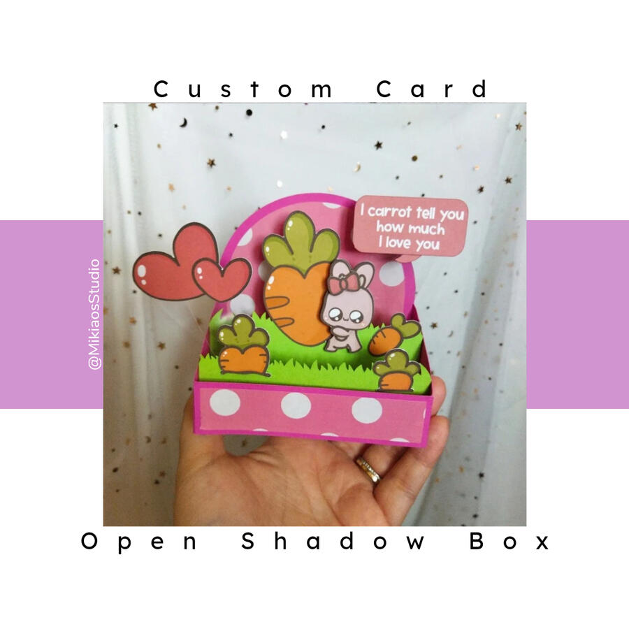 Open Shadow Box Card