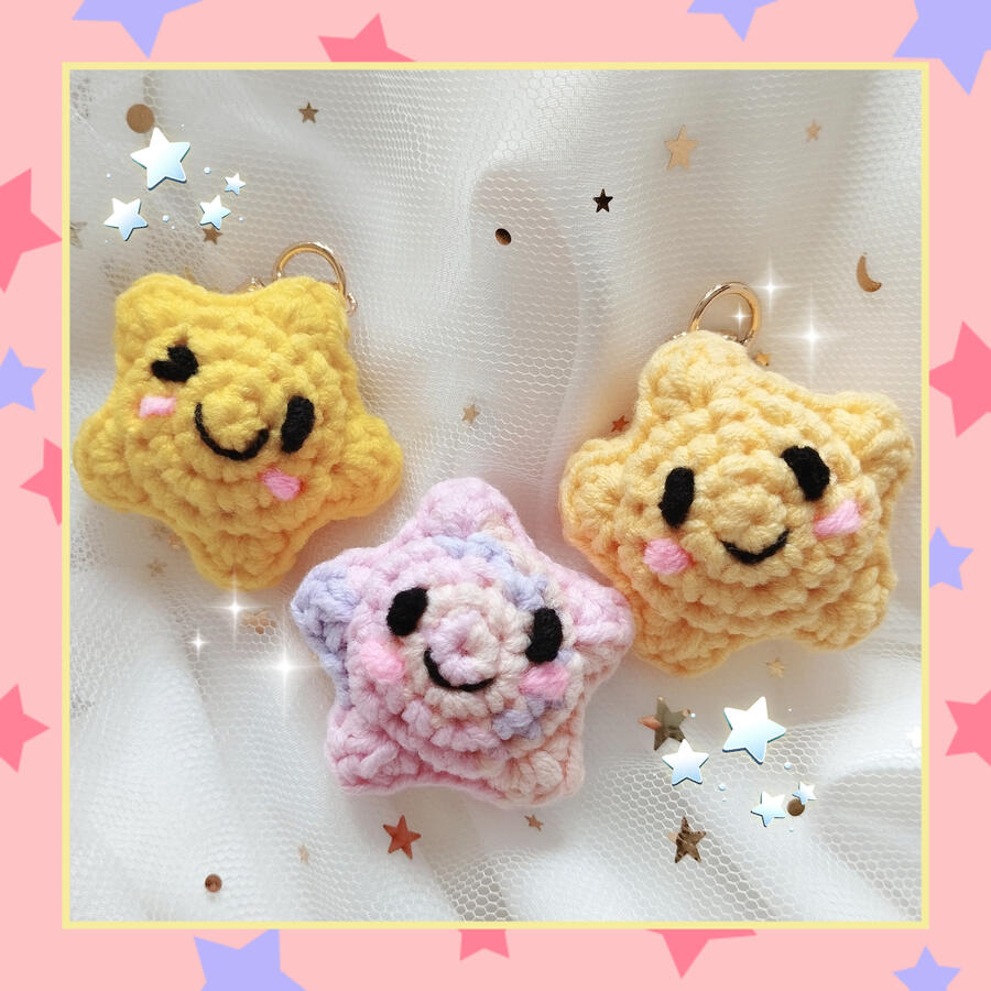 Stars Keychain