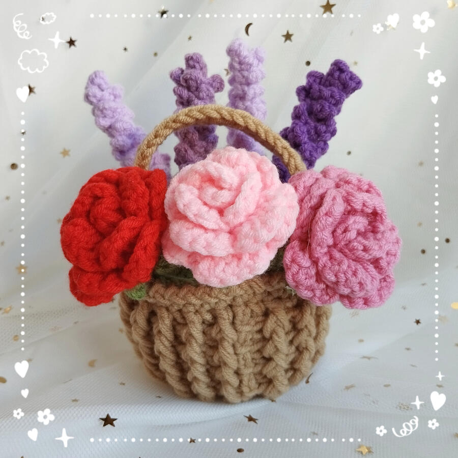 Mini Flower Basket